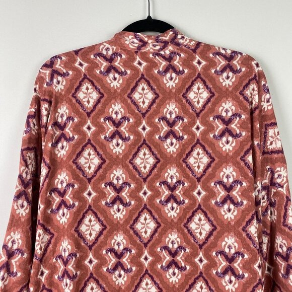 Knox Rose Boho Kimono Cardigan Size XL/XXL Open Front 3/4 Sleeves - Picture 7 of 10